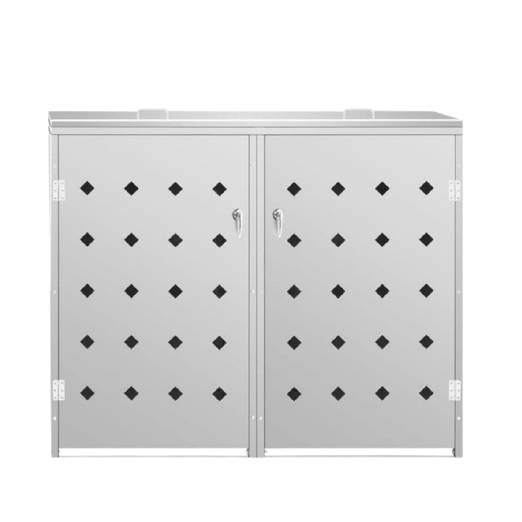 メタル製収納キャビネット - オフィスや倉庫の整理用 - スチール製 - 120 x 60 x 80