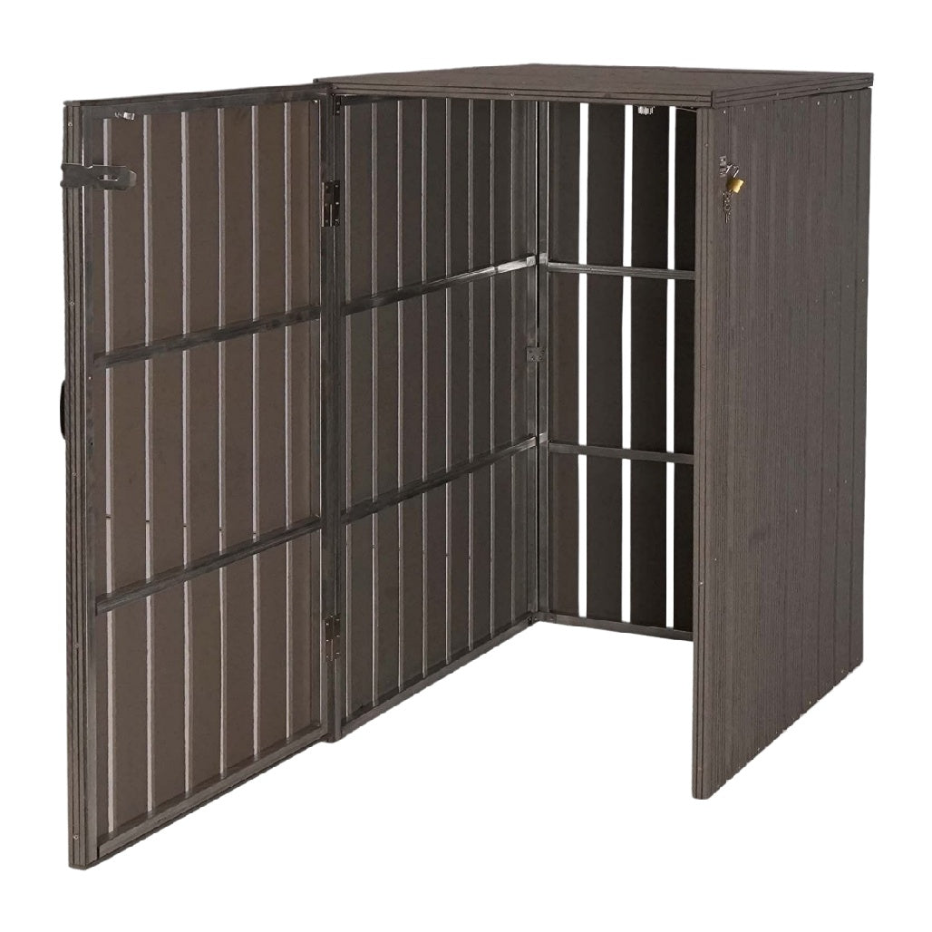 収納用スチールキャビネット - 工場や倉庫での保管に適しています - スチール製 - 150 x 100 x 100