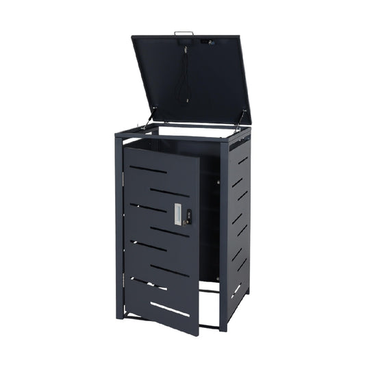 収納ボックス用のゴミ箱はスチール製 - 80 x 40 x 40