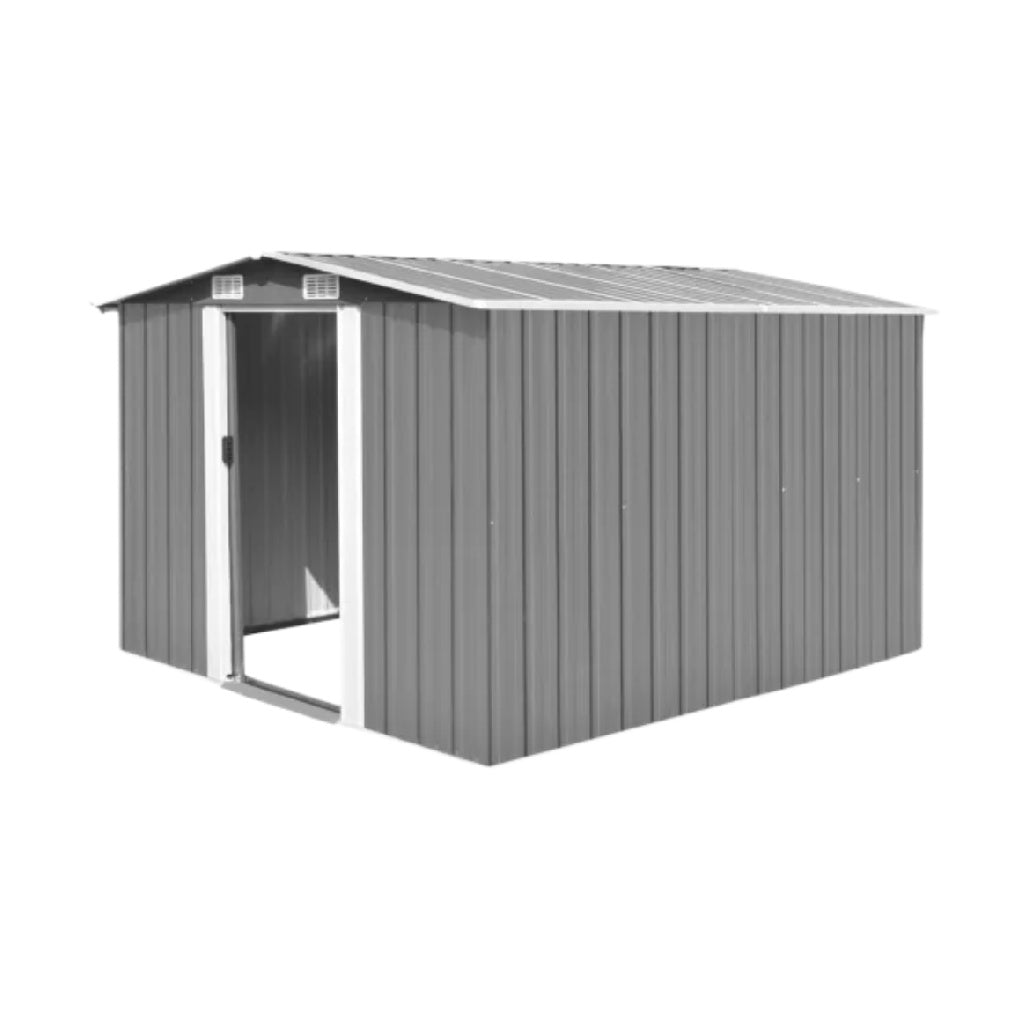 金属製の収納小屋 - ガーデンや庭の道具用 - スチール - 200 x 150 x 180