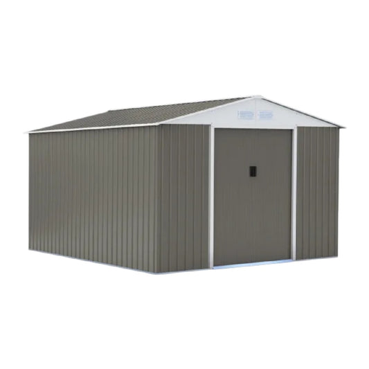 金属製の物置 - 庭やガレージでの収納に適しています - スチール - 300 x 250 x 200